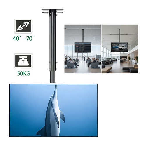 Metal ceiling mount bracket - tv,
