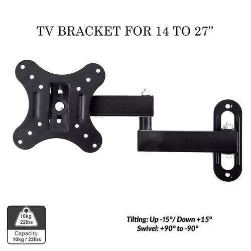 Wall bracket mount swivel - wall,
