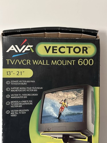 Vintage avf vector 600 vcr - 600, tv/vcr